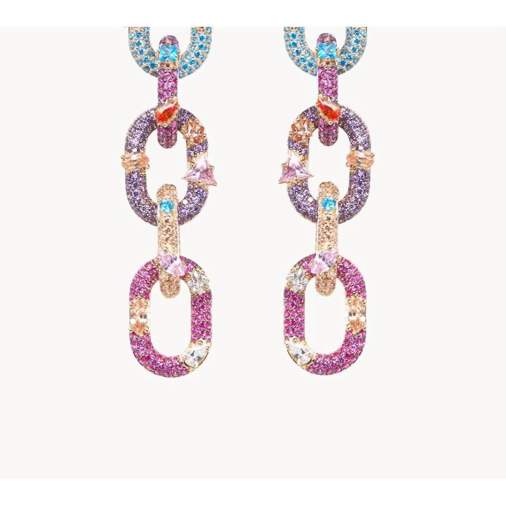 NEW NICKHO REY women's spark earrings in multi